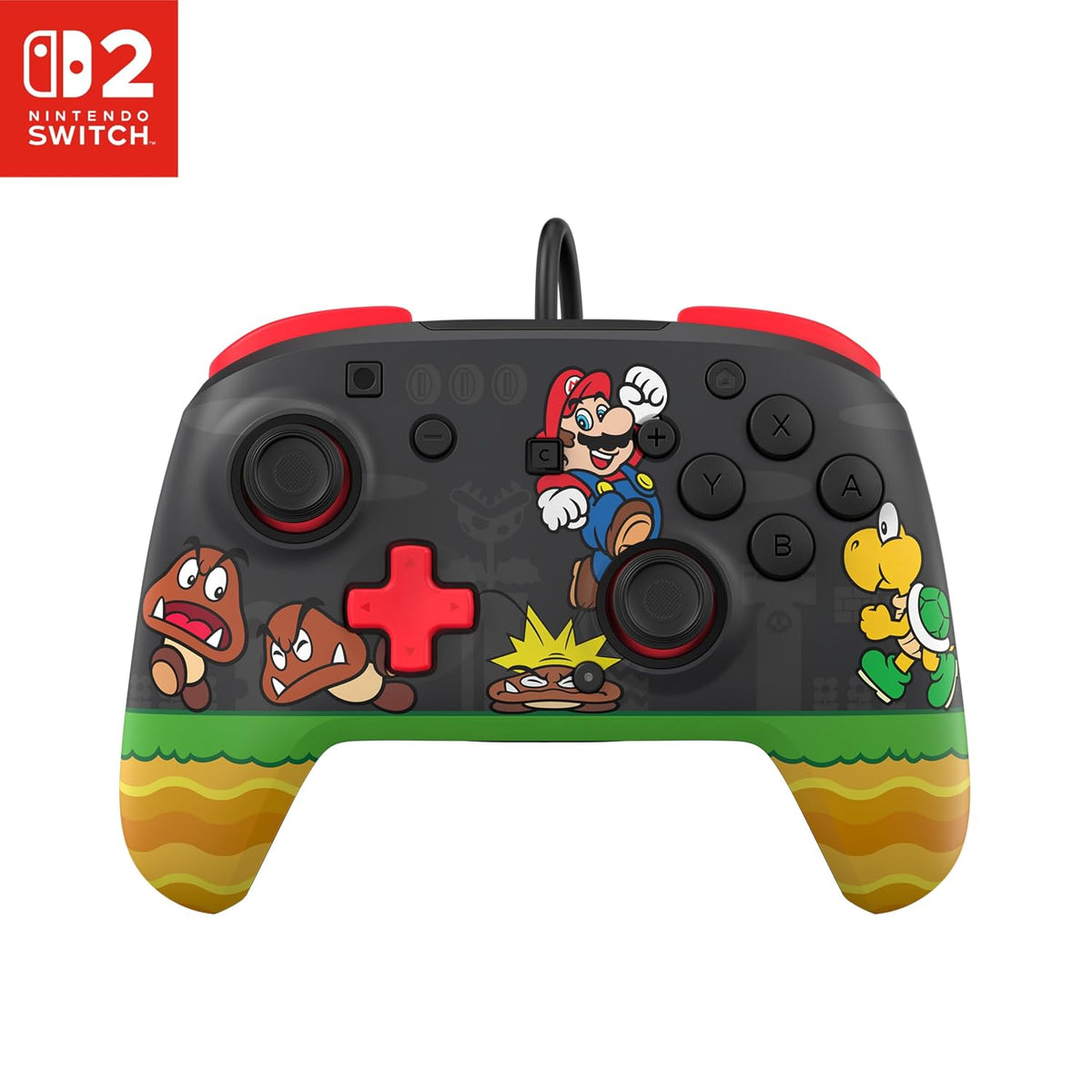 Turtle Beach Rematch Wired Gaming Controller. Nintendo Switch 2. Lite. OLED | Hall-Effect Thumbsticks. 2 Mappable Buttons. Audio Jack. C-Button for Game Chat. Licensed for Nintendo Switch 2