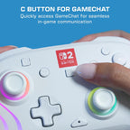 Turtle Beach Afterglow Wave Wireless RGB Game Controller Nintendo Switch 2 | Switch Lite. OLED. TMR Thumbsticks. Rechargeable 20-Hr Battery. 2 Mappable Back Buttons. Motion Controls. C-Button