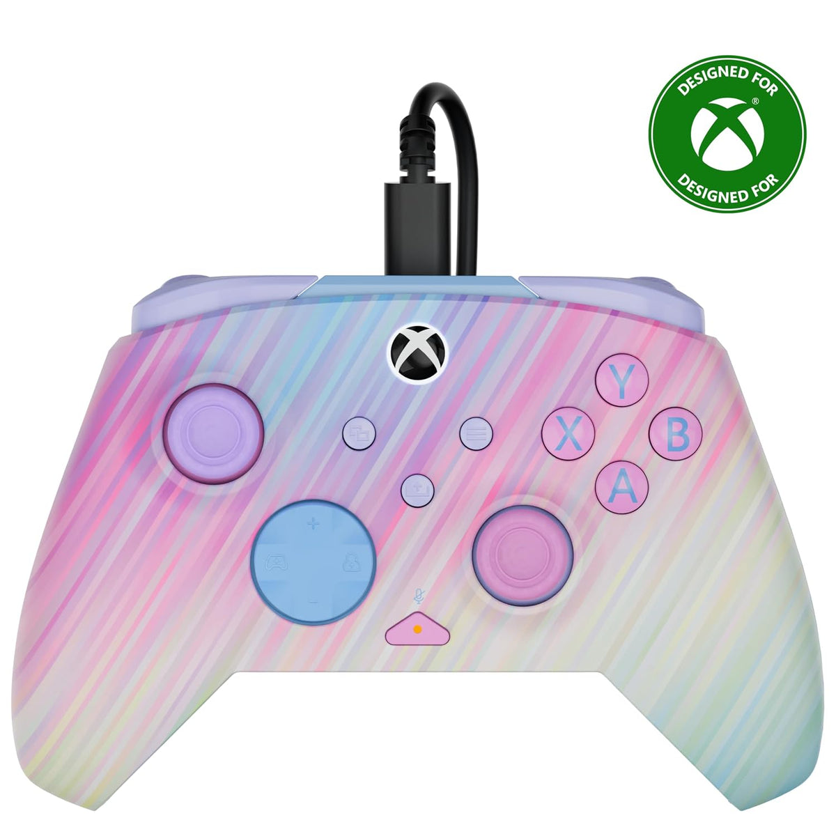 Turtle Beach Rematch Advanced Wired Gaming Controller for Xbox & PC | Xbox Series X|S. Xbox One. PC. 2 Remappable Buttons. Hall-Effect Triggers. Audio Controls. Image Shift Design