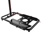 Turtle Beach VelocityOne Universal Stand for Flight Simulation & Racing Simulation Accessories with adjustable height design. metal construction. and fold flat design for PC & Xbox