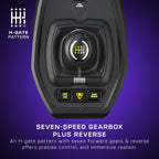 Turtle Beach VelocityOne Multi-Shift Sim Racing Shifter. Handbrake Xbox. PC | Xbox Series X|S. Xbox One. Windows PC. 7-Gear + R H-Gate & Sequential Shifter. Handbrake. Hall-Effect Magnetic Sensors