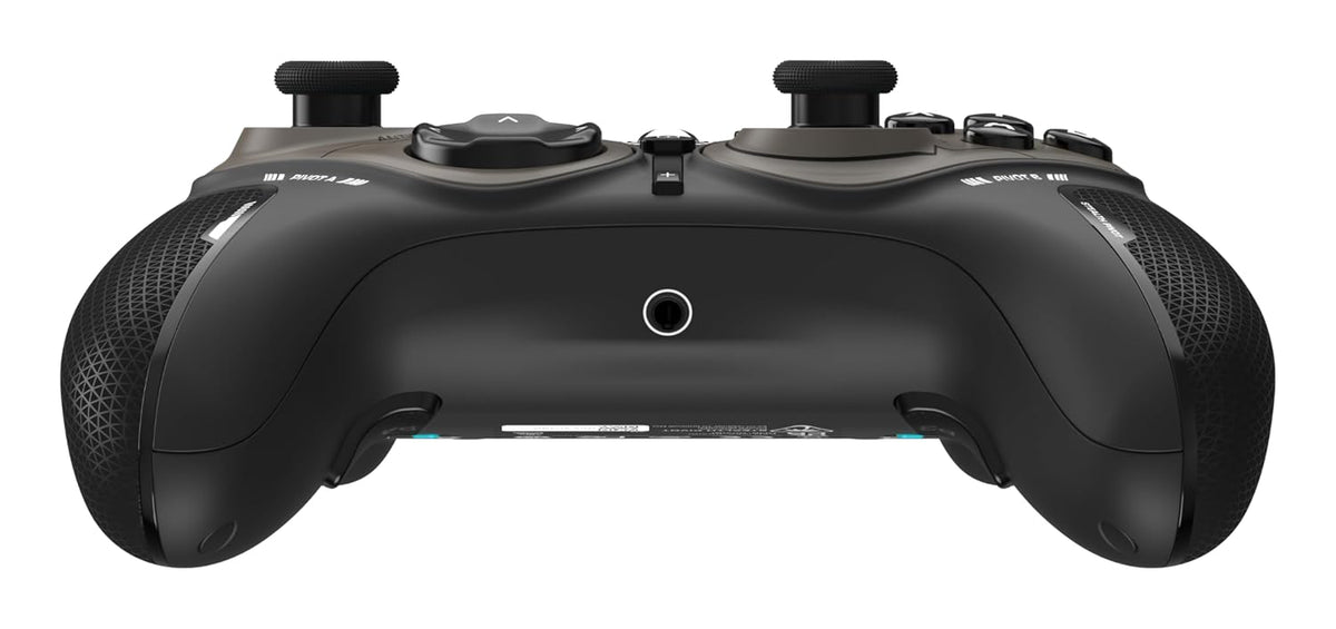 Turtle Beach Stealth Pivot Wireless Smart Game Controller Officially Licensed for Windows PC – Rotating Modules. Display Dashboard. Hall-Effect Sticks. Remappable Buttons. Bluetooth. 20-Hour Battery