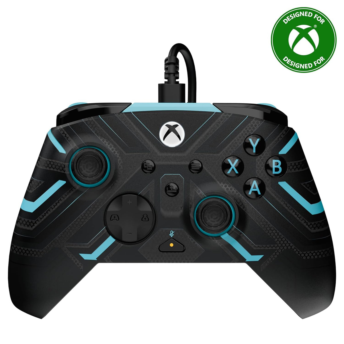 Turtle Beach Rematch Advanced Wired Gaming Controller for Xbox & PC | Xbox Series X|S. Xbox One. PC. 2 Remappable Buttons. Hall-Effect Triggers. Audio Controls. Mic Mute. Ergonomic
